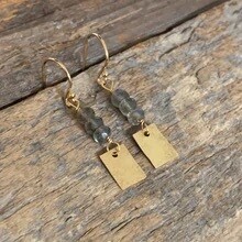 Quest Earrings / Square