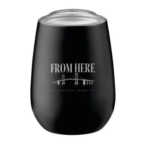 FROM HERE WINE TRUMBLER 