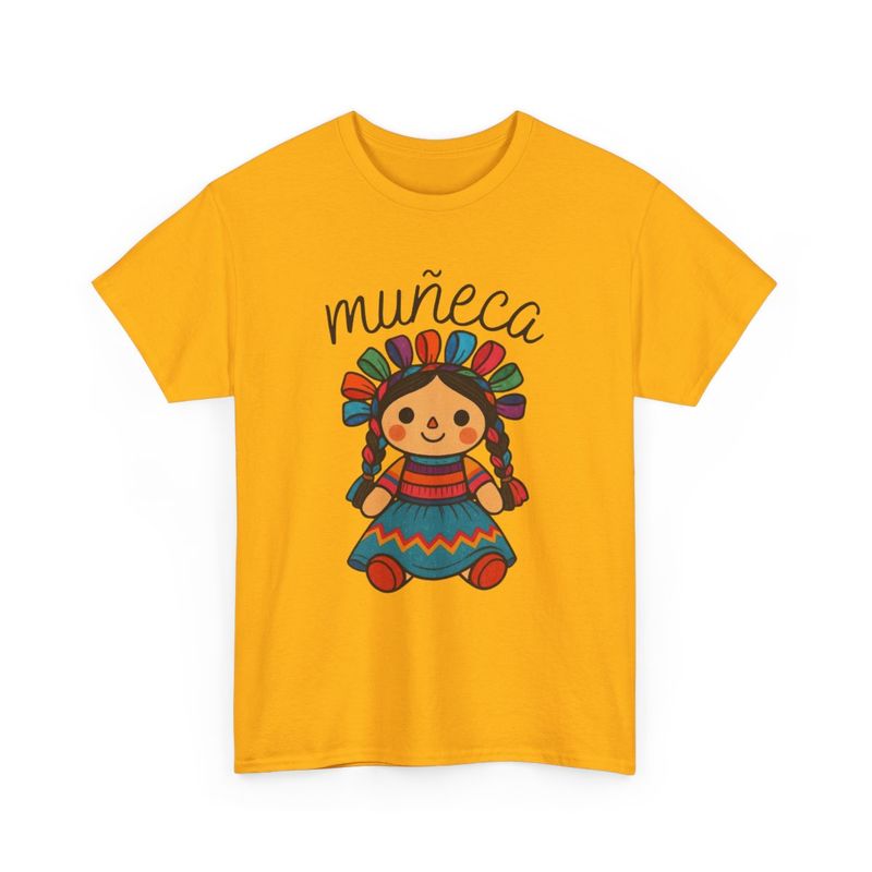 Mexican Fabric Maria Doll Tshirt