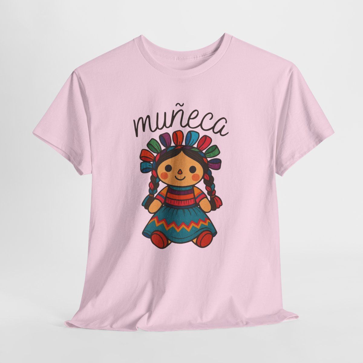 Mexican Fabric Maria Doll Tshirt