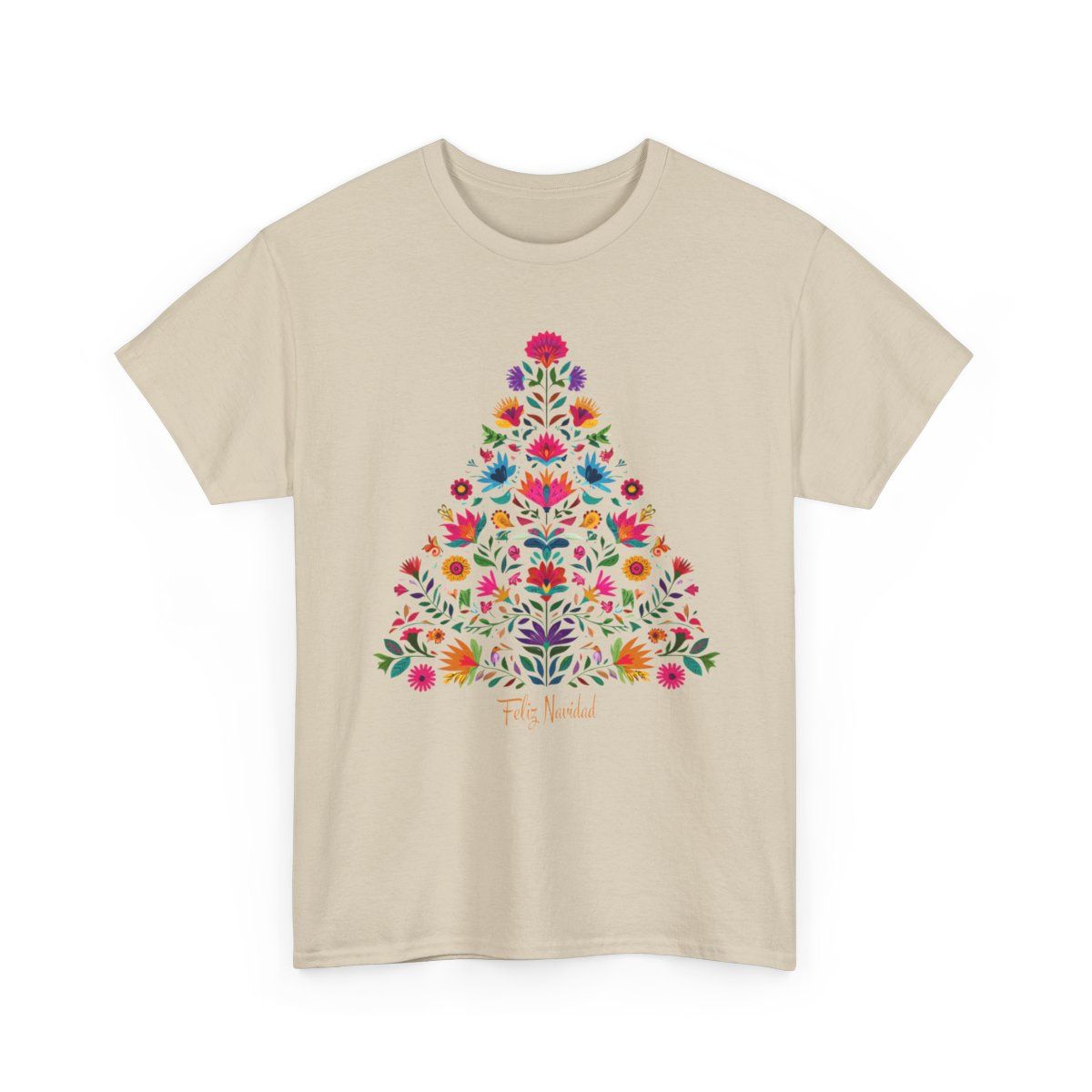 Mexican Flora Christmas Tree Tee