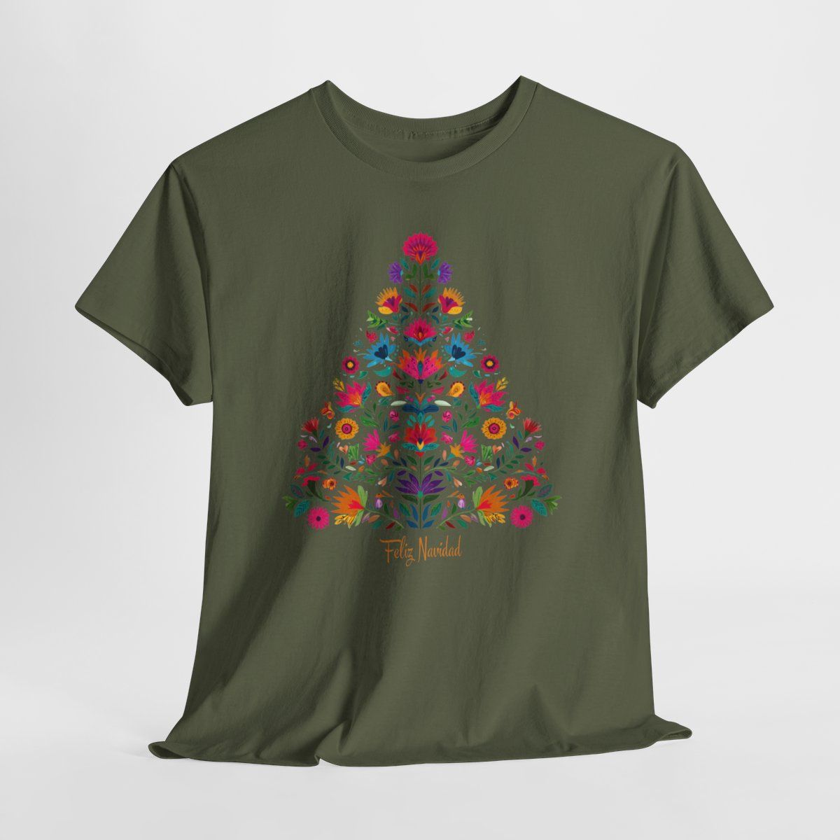 Mexican Flora Christmas Tree Tee