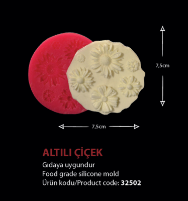 32502 Altılı Çiçek