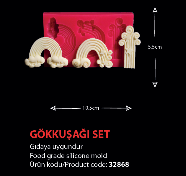 32868 Gökkuşağı Set