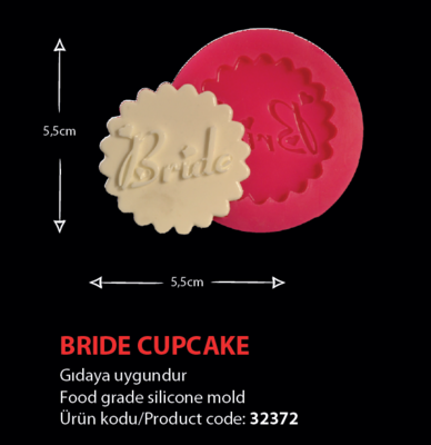 32372 Bride Cupcake