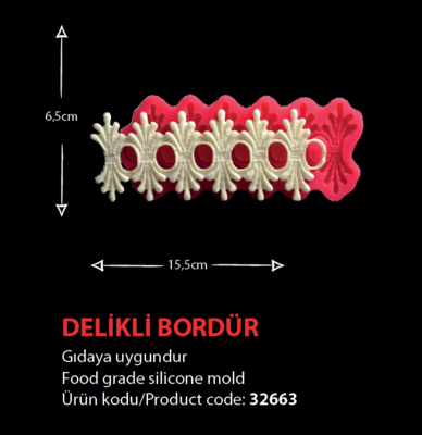 32663 Delikli Bordür