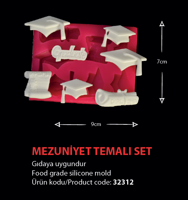 32312 Mezuniyet Temalı Set