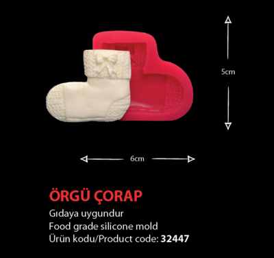 32447 Örgü Çorap