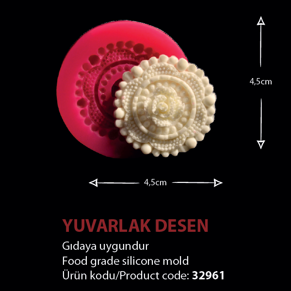 32961 Yuvarlak Desen