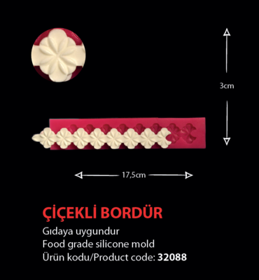 32088 Çiçekli Bordür