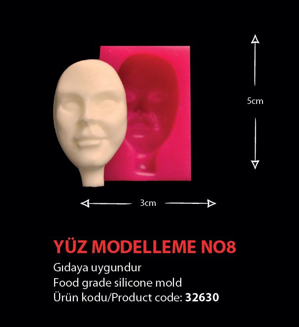 32630 Yüz Modelleme No 8