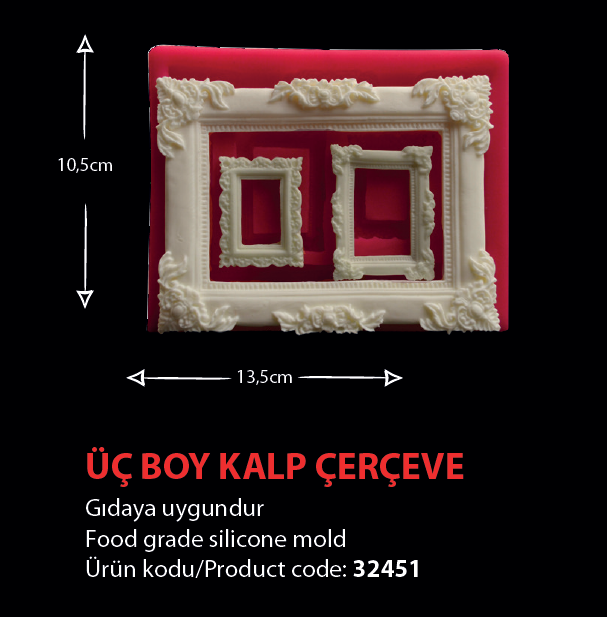 32451 Üç Boy Çerçeve