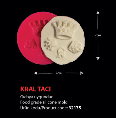 32175 Kral Tacı 4&#39;LÜ Minik set