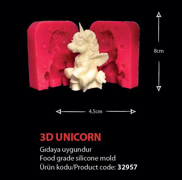 32957 3D Unicorn