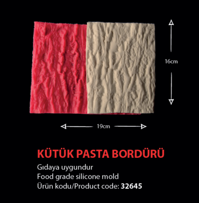 32645 Kütük Pasta Bordürü