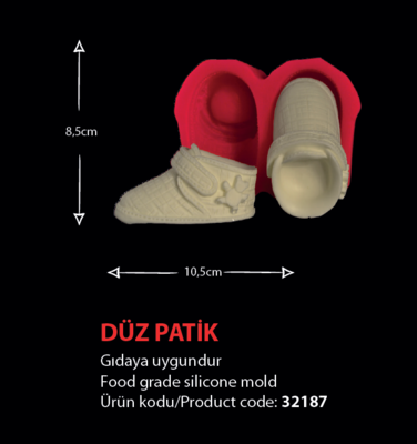 32187 Düz Patik