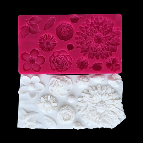 33238 Çiçekler Ve Yapraklar (21*12 cm)