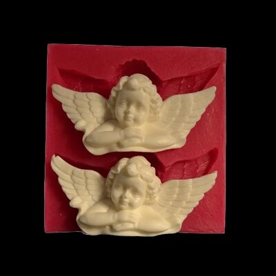 32056 Kanatlı Melekler İkili (10*10cm)
