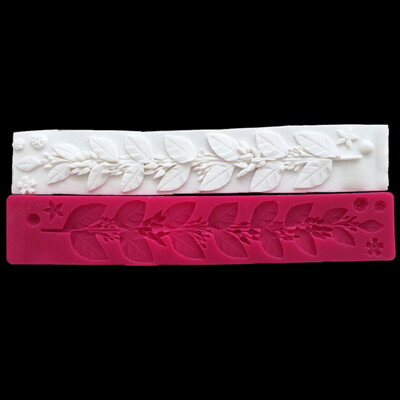 33237 Çiçek Yaprak Modelli Uzun Bordür (37*6,5  cm)