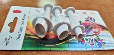 RP10432 Oval 3&#39;lü Mini Kopat
