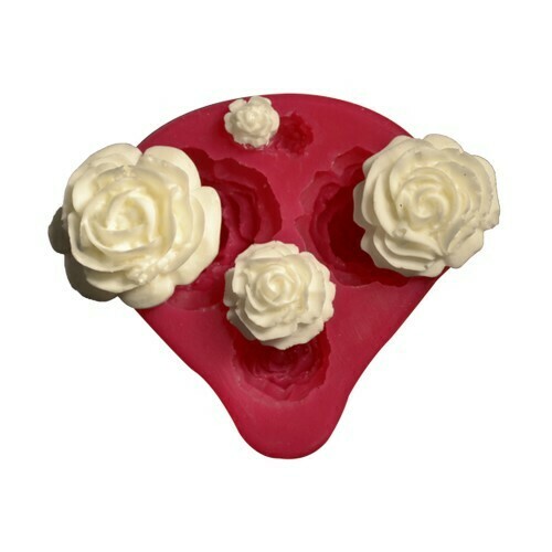 32067 Dörtlü Gül (7,5*6 cm)