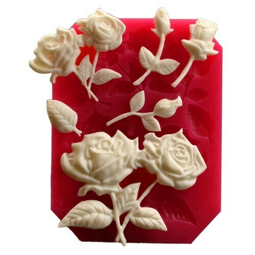 33043 Gül &amp; Tomurcuk (12*9 cm)