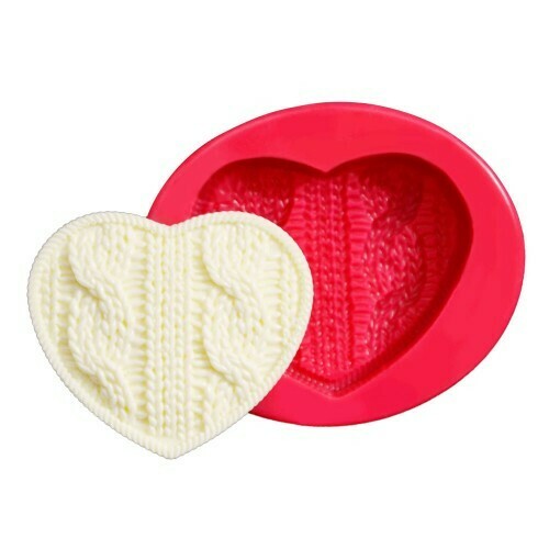 32807 Örgülü Kalp (7*6cm)