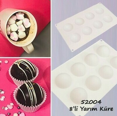 52004 8&#39;LI Yarım Küre (30*17,5cm)