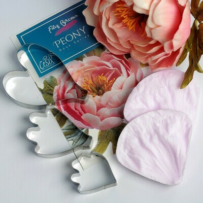 36024 Şakayık(Peony) Silikon Set Kesicili