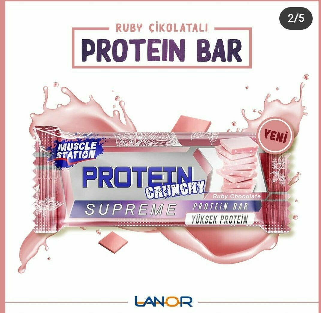 Protein Crunchy Ruby Chocolate Bar 40 gr