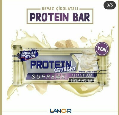Protein Crunchy White Chocolate 40 GR Bar