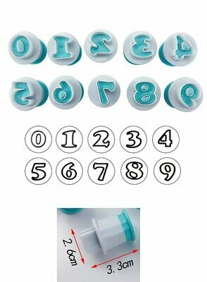 KRP-10 Basmalı Rakam Set (Mavi-Beyaz)