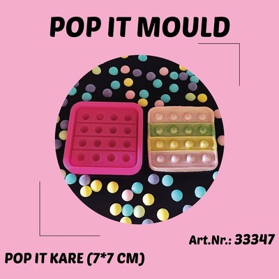 33347 Pop it Kare (7*7cm)