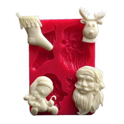 32485 Dörtlü Yılbaşı set (10,5*7cm)