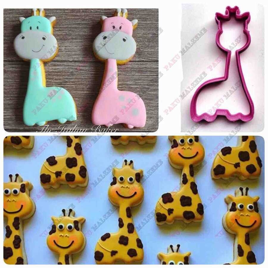 Plastik Kalıp Şirin Zürafa 8,8*4,cm