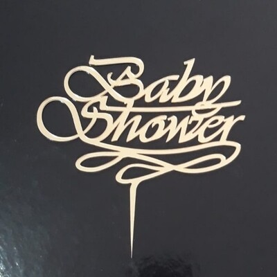 Pasta Topper - Baby Shower