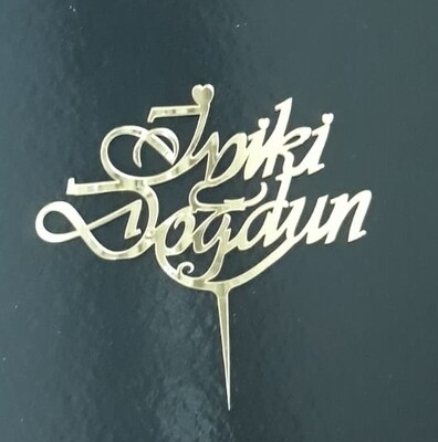 Pasta Topper İyi ki Doğdun