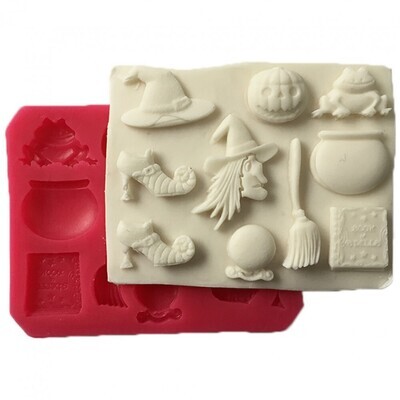 33163 Cadılar Bayramı Set (8,5*7 cm)