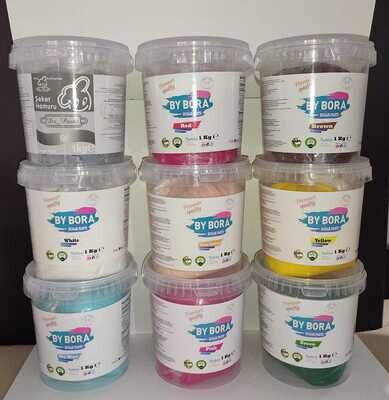 BY BORA 1KG Şeker Hamurları