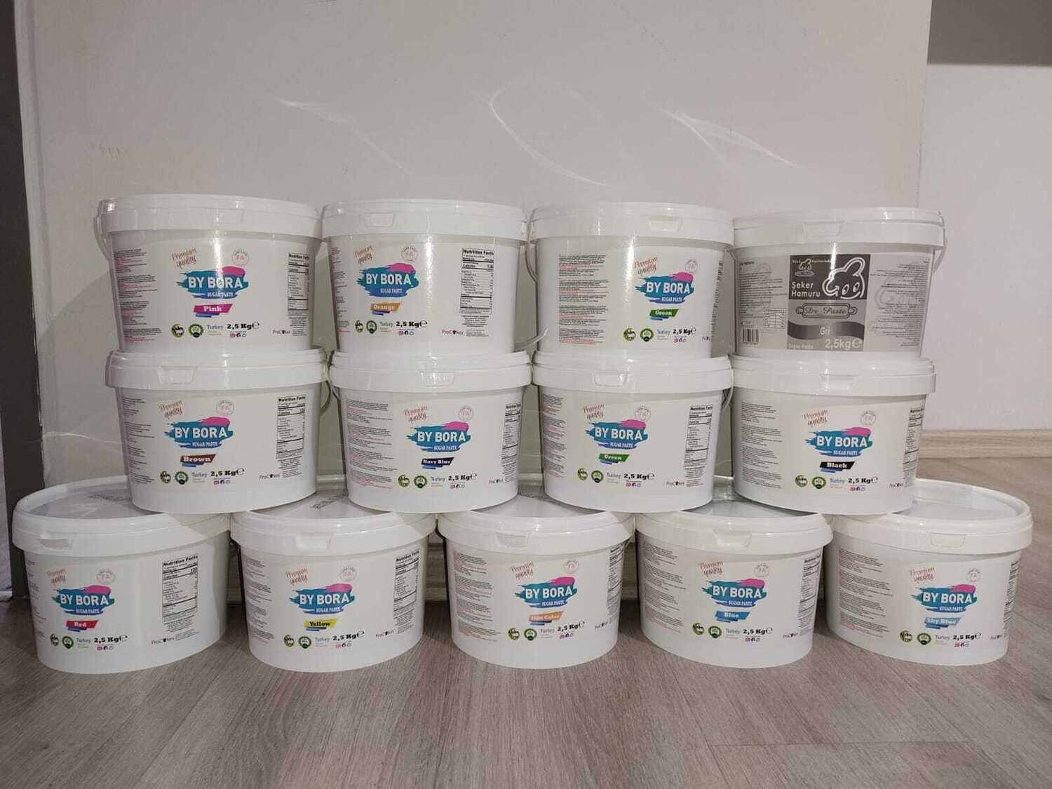 BY BORA 2,5KG Şeker Hamurları