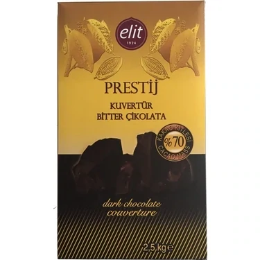 Prestij Bitter %70 Kuvertür 2,5 kg