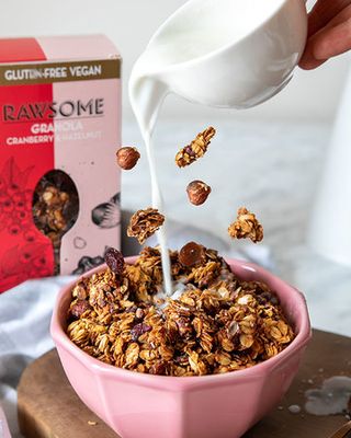 Rawsome Gluten Free Vegan Granola Cranberry &amp; Hazelnut  250gr