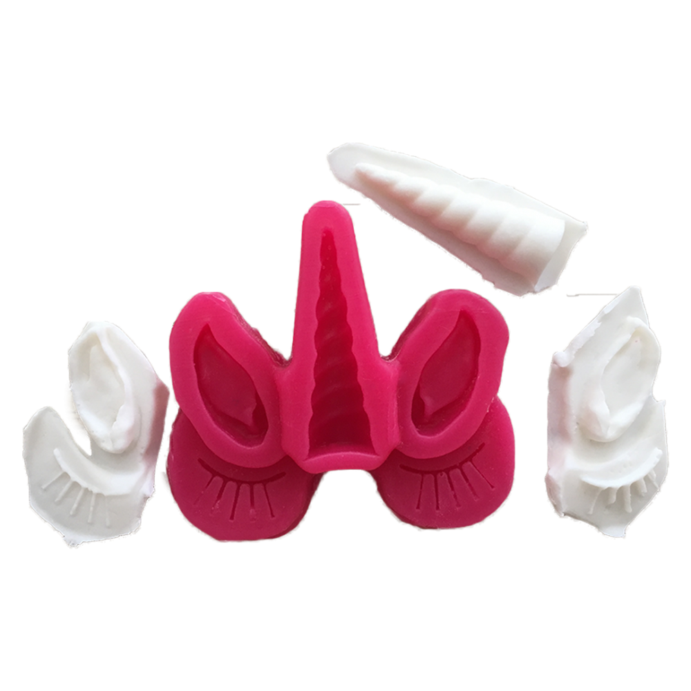 33250 Unıcorn Yüz 6*4,5 Cm