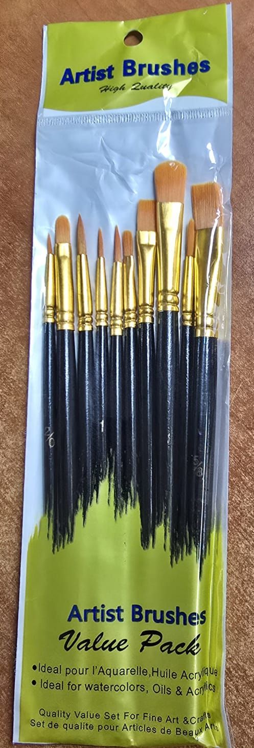 Artist Brushes 10&#39;S Fırça PFS-10