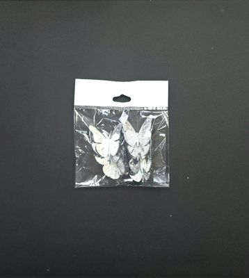 Pleksi Kelebek Gümüş