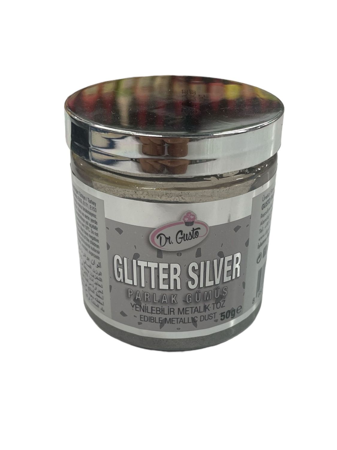 Parlak Gümüş Toz 50 Gr.