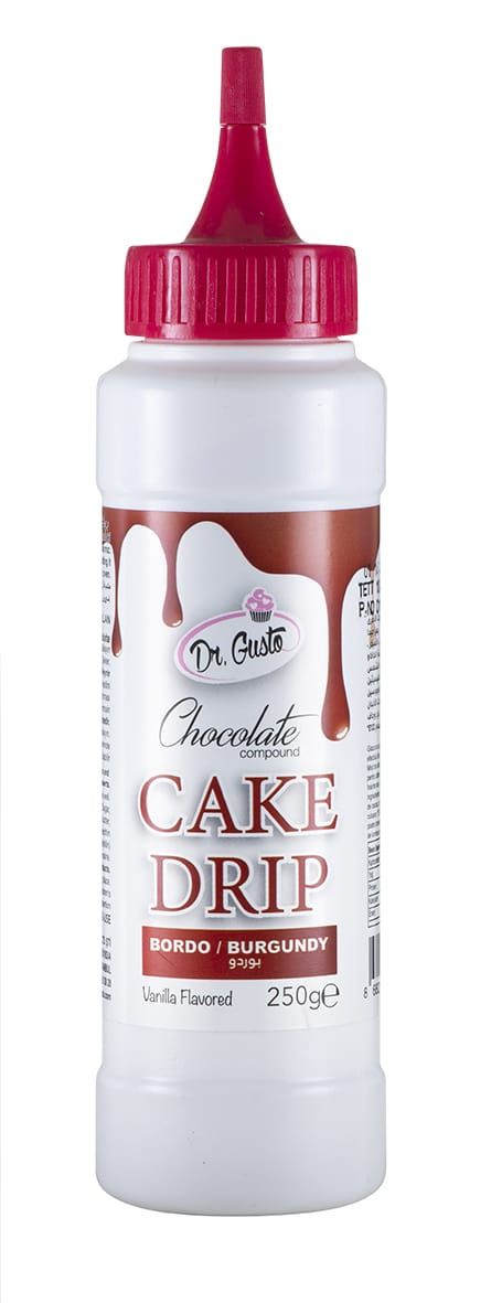 Cake Drip Bordo 250 Gr.
