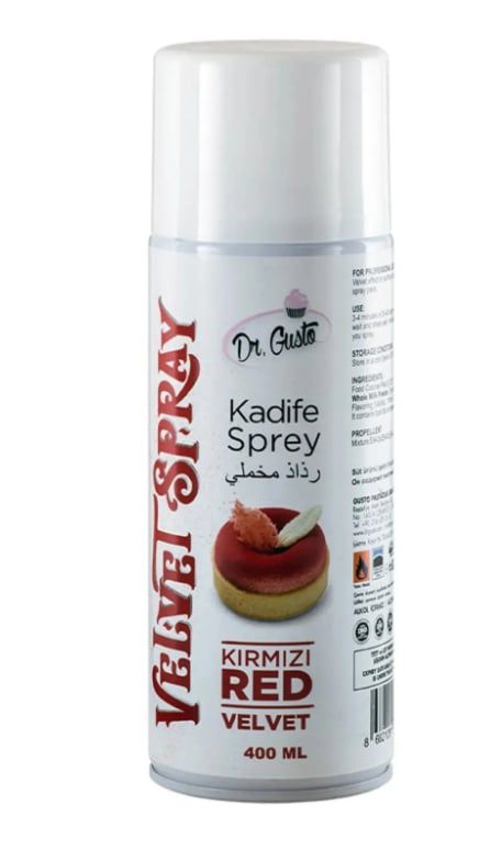 Kadife Sprey Kırmızı 400 ML