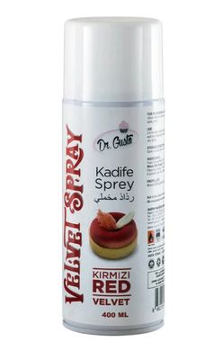 Kadife Sprey Kırmızı 400 ML