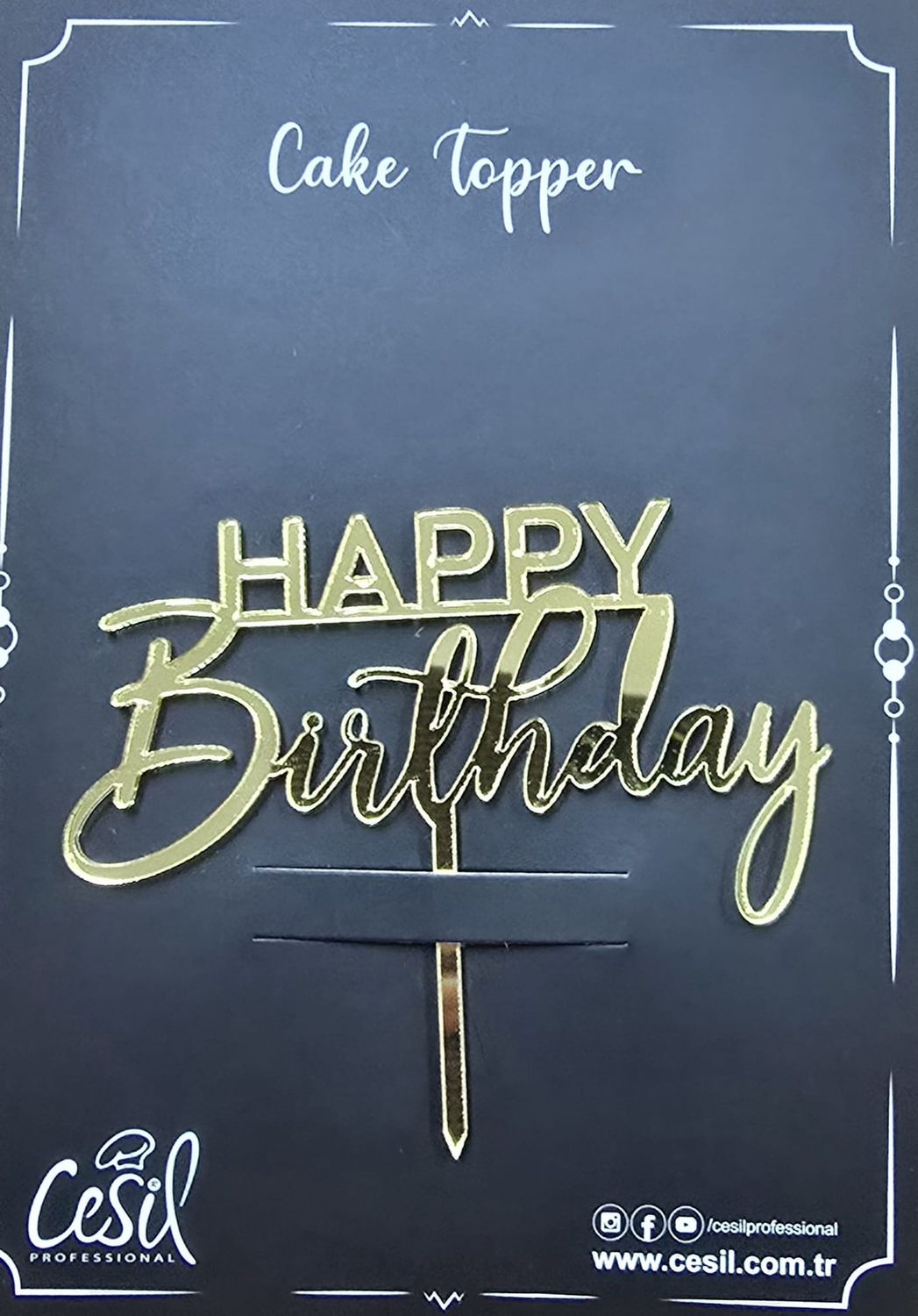 Happy Birthday Çubuklu